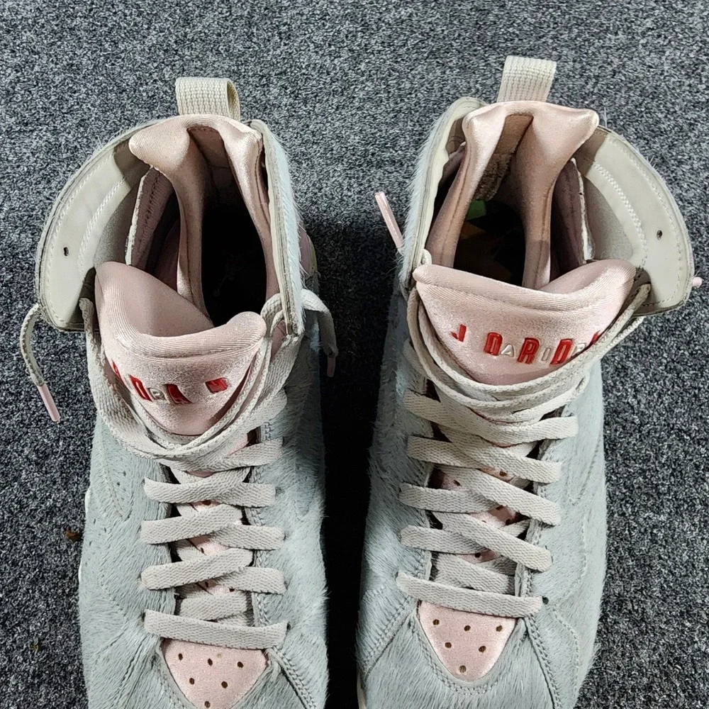 Air‎ Jordan 7 Retro SE Hare 2.0 Neutral Grey Pink Pony Hair CT8528-002 Mens 11